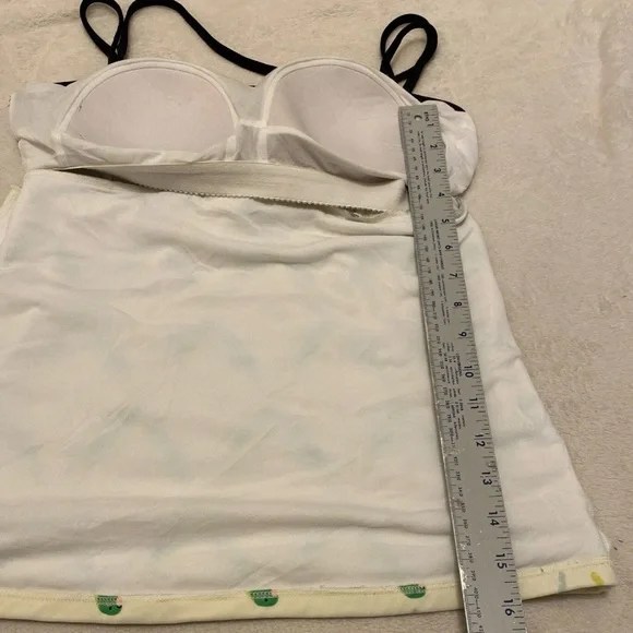 Lime Ricki Black and White Polka Dot Multicolor Parrot Bikini Top - Picture 11 of 15